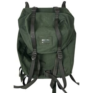 Vintage Swedish LK35 Military Backpack Rucksack Surplus